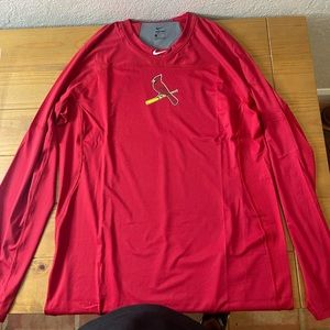 Authentic St. Louis Cardinals long sleeve dri-fit T-shirt